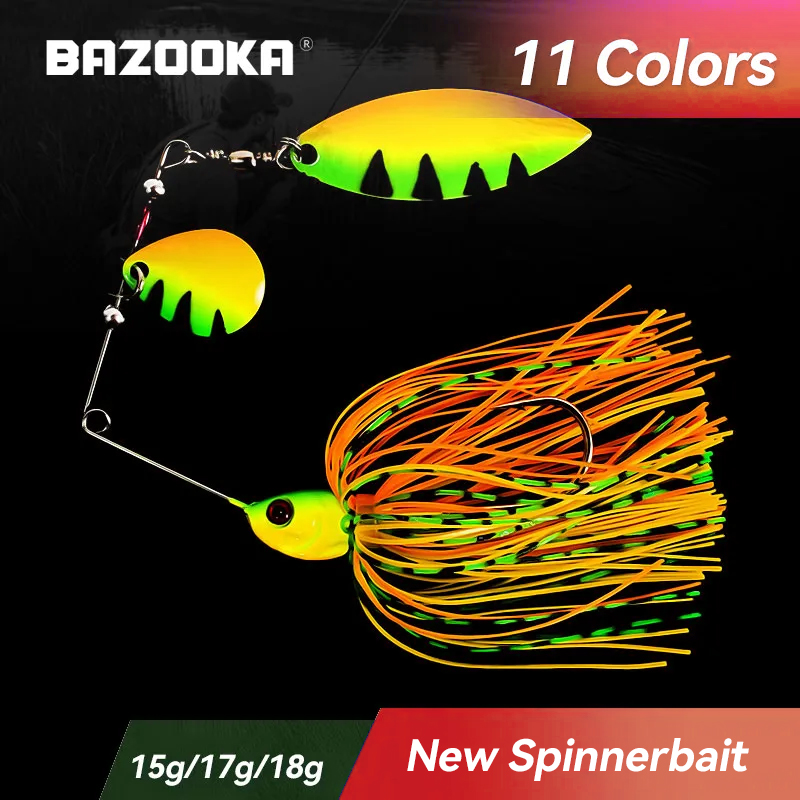 Bazooka 15g 18g spinnerbait is - Fishing Lure Spinnerbait avaliação e preço