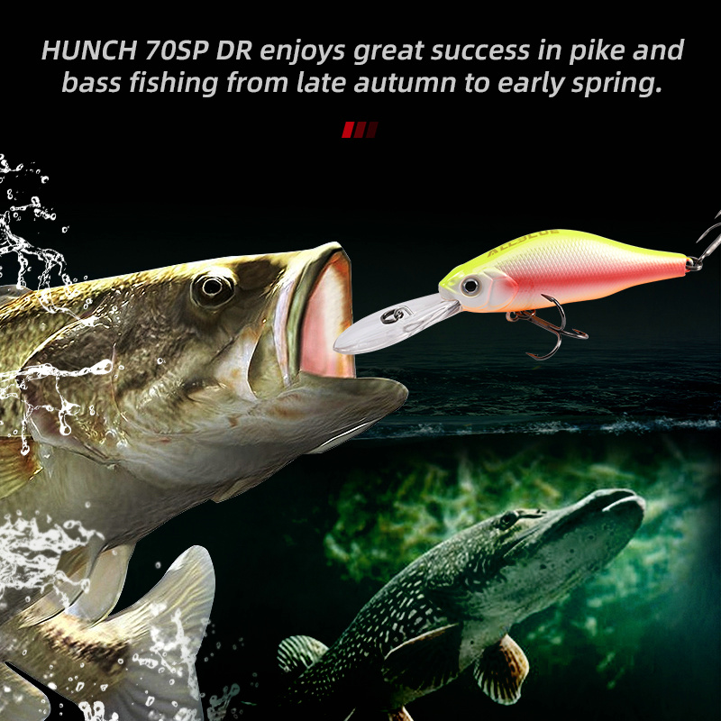 Allblue hunch 70sp dr isca de  - Fishing Lure Spinnerbait avaliação e preço