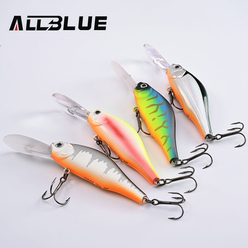Allblue hunch 70sp dr isca de  - Fishing Lure Spinnerbait avaliação e preço